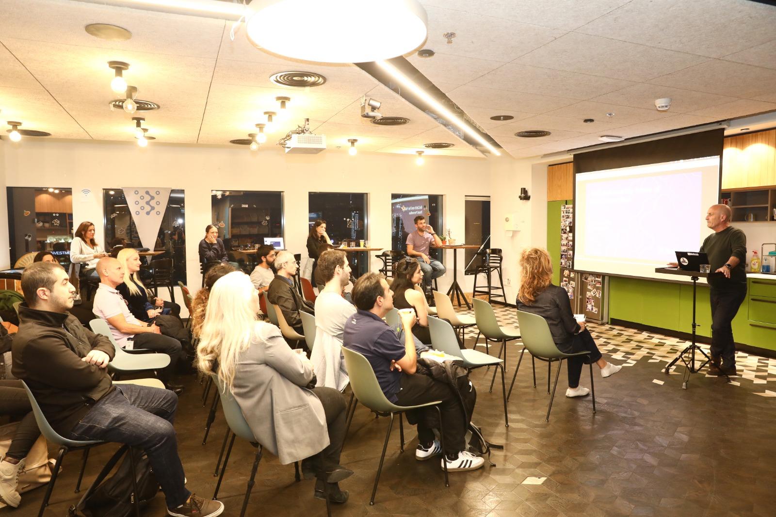 Event at BioCatch (Photo by: Yael Tzur)