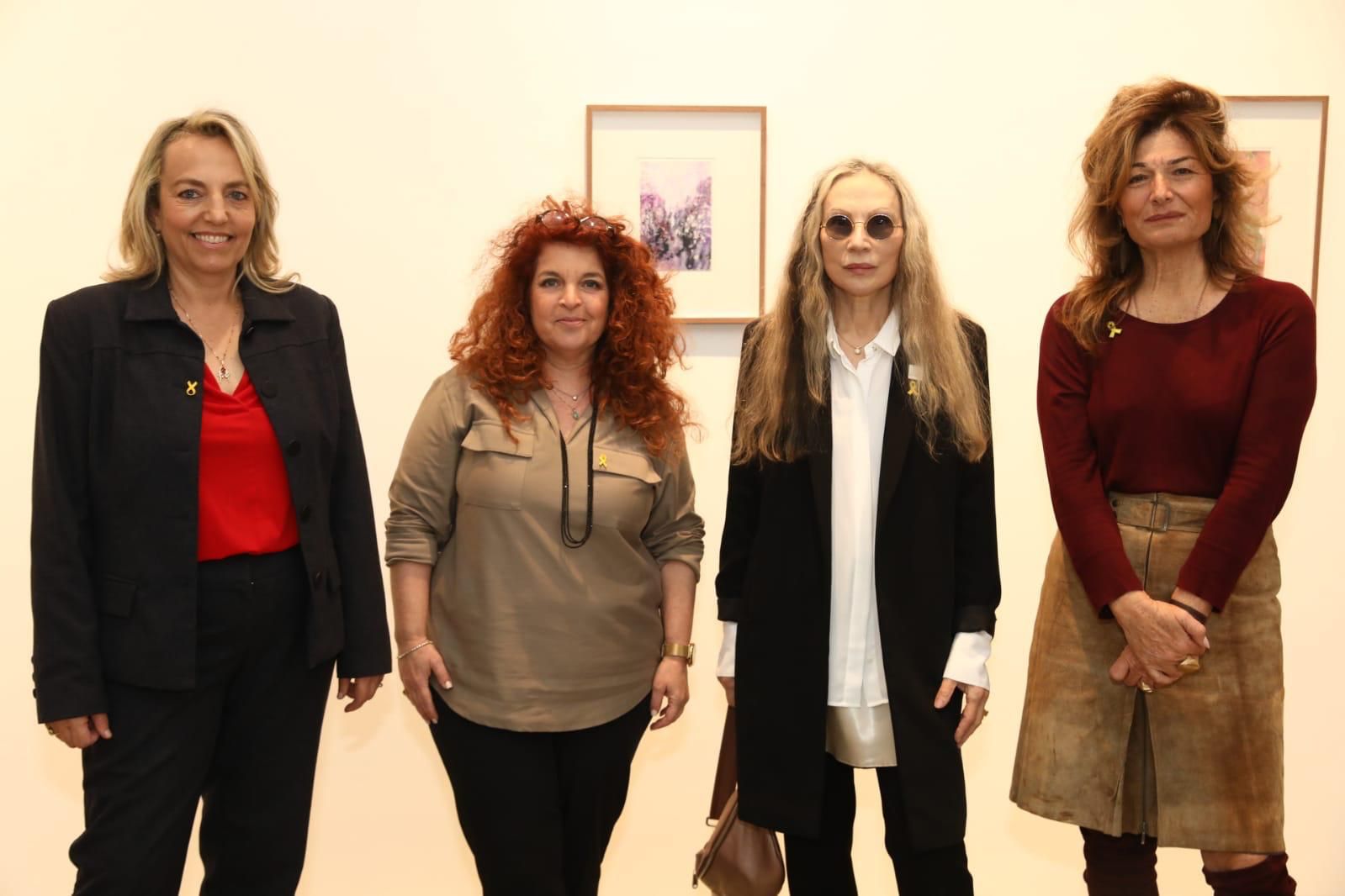 From left to right: Irit Touitou, Dr. Orit Stein Reisner, Dr. Bracha Lichtenberg Ettinger, Sigalit Ben Hayoun